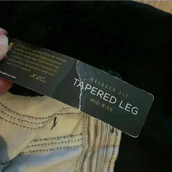 Lee Black Elastic Waist Denim Jeans size 26wide (medium) - Picture 2 of 10